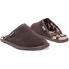 imageMUK LUKS mens Muk Luks Mens Dave Printed Berber Suede ScuffChocolate