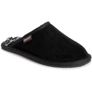 imageMUK LUKS mens Muk Luks Mens Dave Printed Berber Suede ScuffBlack