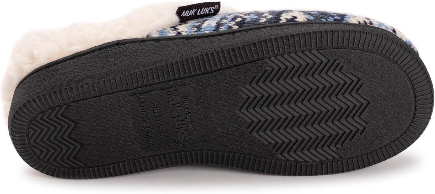 imageMUK LUKS Womens Suzanne Clog SlipperBlue