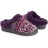 imageMUK LUKS Womens Suzanne Clog SlipperMagical Christmas Purple