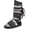 imageMUK LUKS Womens Lace Back BootNeutralGrey
