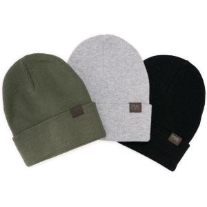 imageMUK LUKS womens 3 Pack BeanieSea TurtleGrey MelangeEbony