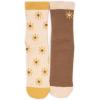 imageMUK LUKS womens Cozy Compression With Grippers 2 PackCreamBrown