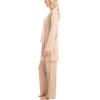 image:imageMUK LUKS 3 Piece Womens Pajamas  Anything Sleep and Lounge Set Matching Long Sleeve Cardigan Conjunto de Pijama Caramel Leopard PS