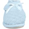 image:imageMUK LUKS womens Womens Micro Chenille Front Flap Adjustable BootSlipperBlue