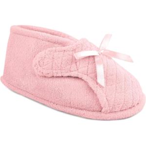 image:imageMUK LUKS womens Womens Micro Chenille Front Flap Adjustable BootSlipperPink