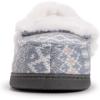 image:imageMUK LUKS Womens Anais Moccasin SlippersSilver Fox