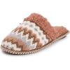 image:imageMUK LUKS Womens Frida Scuff SlippersCanyon Rose