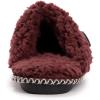 image:imageMUK LUKS Womens Frida Scuff SlippersOxblood