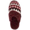 image:imageMUK LUKS Womens Frida Scuff SlippersOxblood