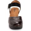 image:imageMUK LUKS Womens Merritt Closed Toe Quarter Strap ShoeLeopardBlack