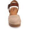 image:imageMUK LUKS Womens Merritt Closed Toe Quarter Strap ShoeNaturalGold
