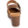 image:imageMUK LUKS Womens Merritt Closed Toe Quarter Strap ShoeOliveTan