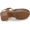 image:imageMUK LUKS Womens Merritt Closed Toe Quarter Strap ShoeOliveTan
