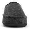 image:imageMUK LUKS mens Mens Faux Wool Clog SlippersBlack
