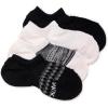 image:imageMUK LUKS Womens 4Pack Dream Step No Show Sock LinerBlackWhite