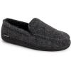 image:imageMUK LUKS mens Mens Faux Wool Moccasin SlippersBlack