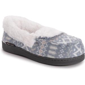 image:imageMUK LUKS Womens Anais Moccasin SlippersSilver Fox