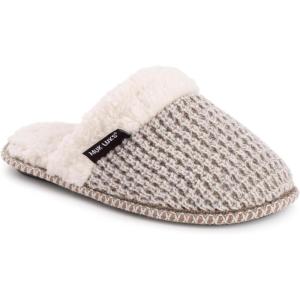 image:imageMUK LUKS Womens Frida Scuff SlippersGreyBrown