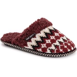 image:imageMUK LUKS Womens Frida Scuff SlippersOxblood