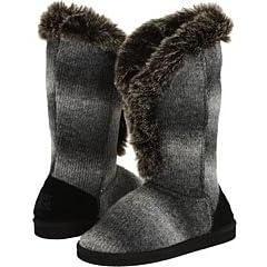 image:imageMUK LUKS Womens Ombre Stripe BootGreyBlack