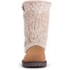 image:imageMUK LUKS Womens Cheryl Faux Suede Pull On Winter amp Snow BootsTan
