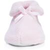 image:imageMUK LUKS Womens Micro Chenille Boot With Satin BowPink