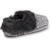 image:imageMUK LUKS Womens Moselle Clog SlippersDark Grey Heather
