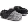 image:imageMUK LUKS Womens Moselle Clog SlippersDark Grey Heather