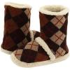 image:imageMUK LUKS Womens Muk Luks Argyle Sherpa Bootie BootArgyleGodiva