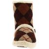image:imageMUK LUKS Womens Muk Luks Argyle Sherpa Bootie BootArgyleGodiva