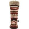 image:imageMUK LUKS Womens Muk Luks Fairisle Belted Knit With Fur BootFairisleGodiva
