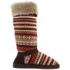 image:imageMUK LUKS Womens Muk Luks Fairisle Belted Knit With Fur BootFairisleGodiva