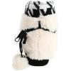 image:imageMUK LUKS Womens Muk Luks Houndstooth Sherpa Wrap Bootie Ankle BootHoundstoothNeutral Black
