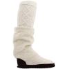 image:imageMUK LUKS Womens Muk Luks Layered Sweater Boot BootIvory