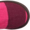 image:imageMUK LUKS Womens Rugby Stripe BootDark CherryFuchsia