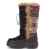 image:imageMUK LUKS Womens Sesu Flower Fairisle Snow BootJust Rosy