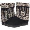 image:imageMuk LUKS Muk LUKS Womens Raquel SlippersOxford ShoeBlk Snowflake