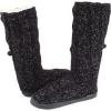 image:imageMUK LUKS Womens Muk Luks Fluffy Cable Toggle Boot BootFluffy CableBlack