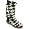 image:imageMUK LUKS Womens Muk Luks Houndstooth Buckle Back Boot BootHoundstoothNeutral Black