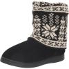 image:imageMuk LUKS Muk LUKS Womens Raquel SlippersOxford ShoeBlk Snowflake