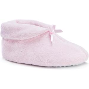 image:imageMUK LUKS Womens Micro Chenille Boot With Satin BowPink