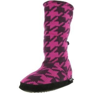 image:imageMUK LUKS Womens Muk Luks Houndstooth Toggle Boot BootHoundstoothBerry
