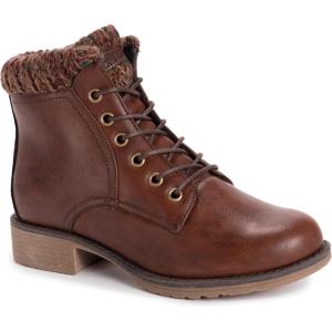 image:imageMUK LUKS Mens Lukees By Muk Luks Womens Hiker Alps BootsCognac