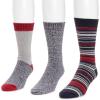 image:imageMUK LUKS Mens 3 Pair Pack MicrofiberTwilight