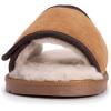image:imageMUK LUKS Mens Leather Goods By Muk Luks Mens Topher Open Toe SlipperCamel