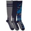 image:imageMUK LUKS Nylon Compression KneeHigh SocksNavy
