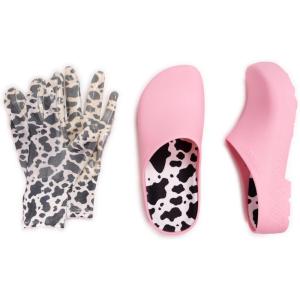 image:imageMUK LUKS Womens Garden Clogs and Gloves SetsSweet Moo