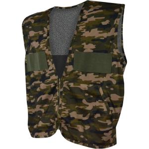 image:imageQuietwear Unisex Camo Hunting Vest with Game BagGreen