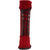 image:imageMUK LUKS Womens Cable Knit LaceUp SlipperCandy Apple
